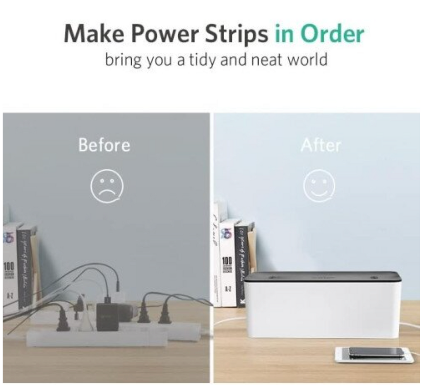 Ugreen Universal Cable Management Box