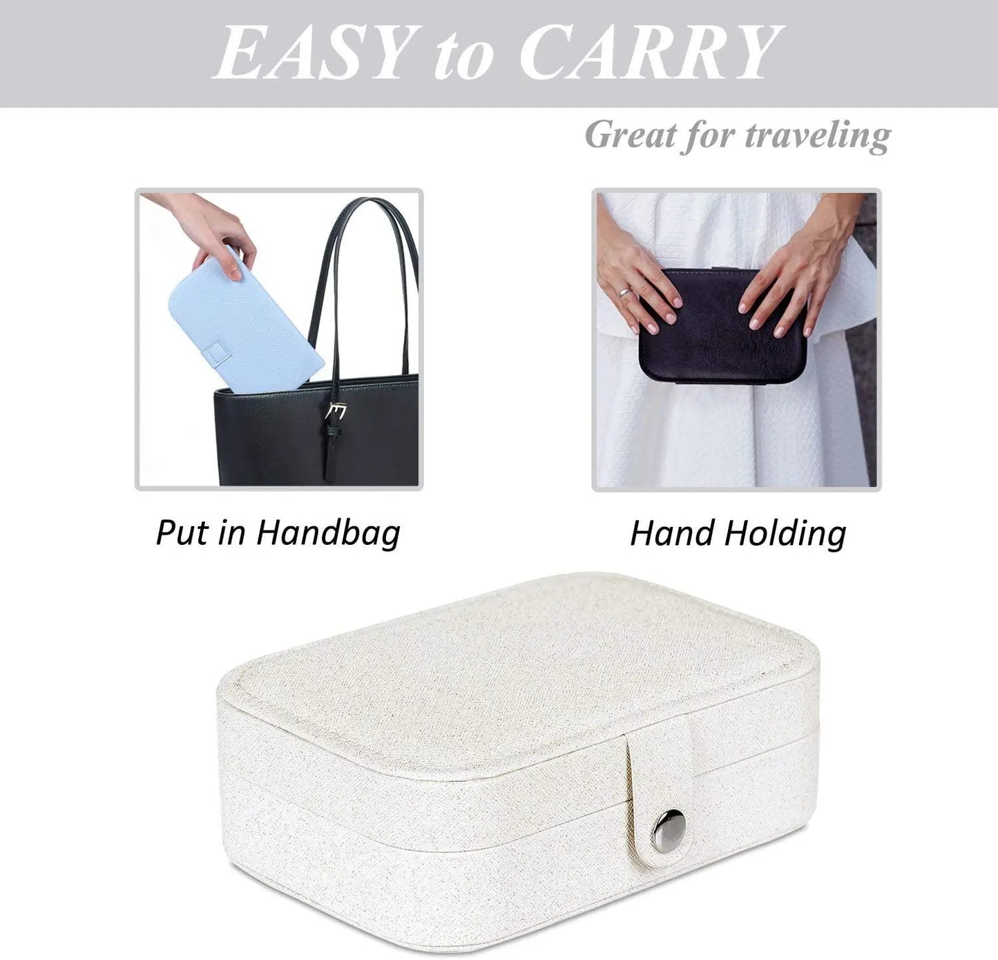 Jewelry Box 2 Portions | Double Layered Jewelry Box