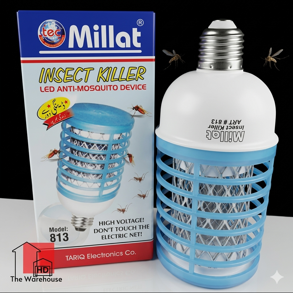 MILLAT Insect Killer Electric Insect UV Bug Zapper Mosquito Killer Pest