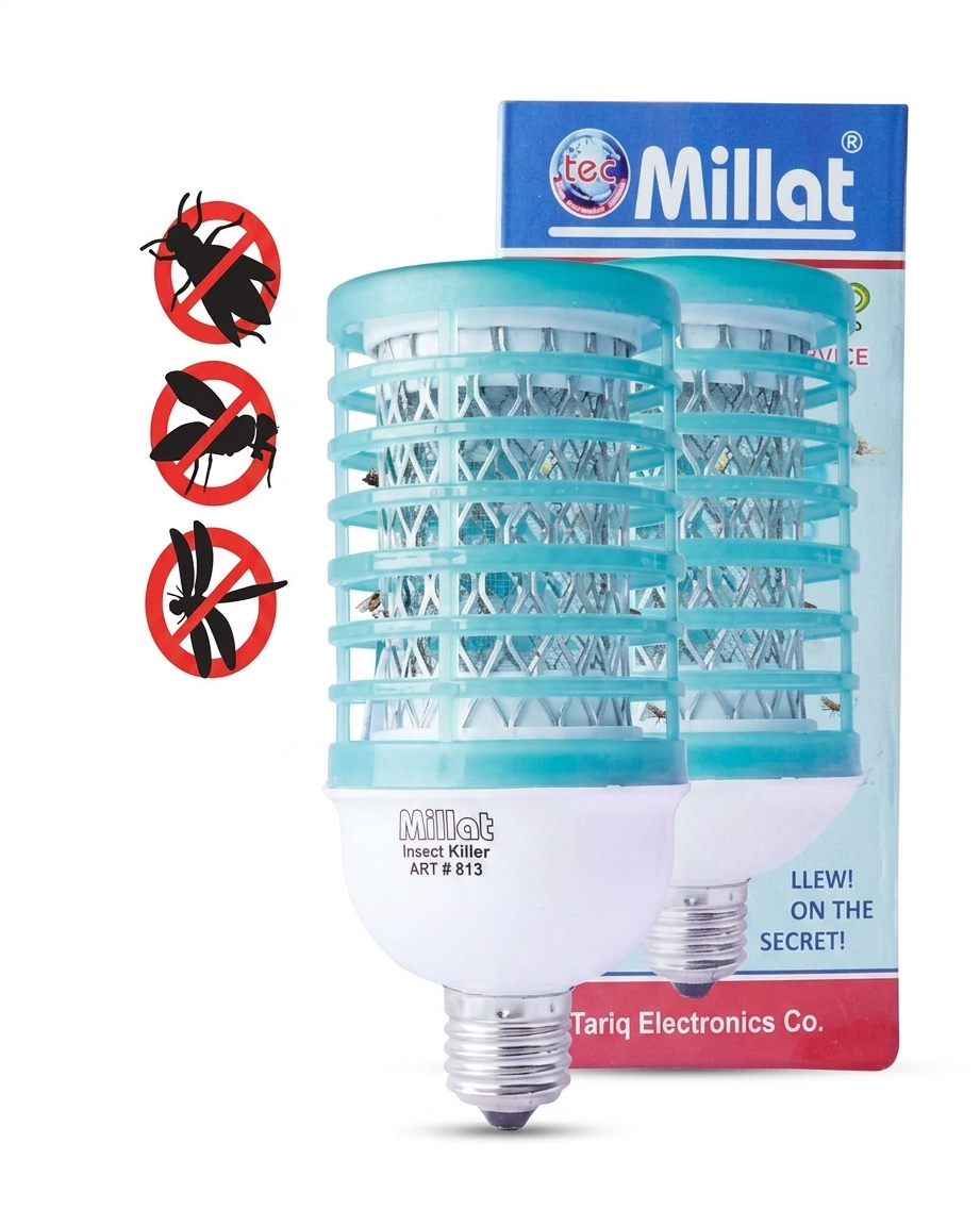 MILLAT Insect Killer Electric Insect UV Bug Zapper Mosquito Killer Pest
