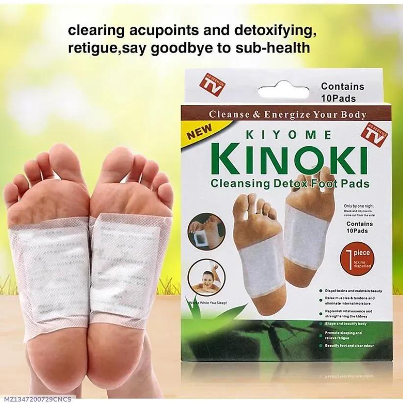 10 Pcs Detox Foot Pads for Pain Relief & Wellness