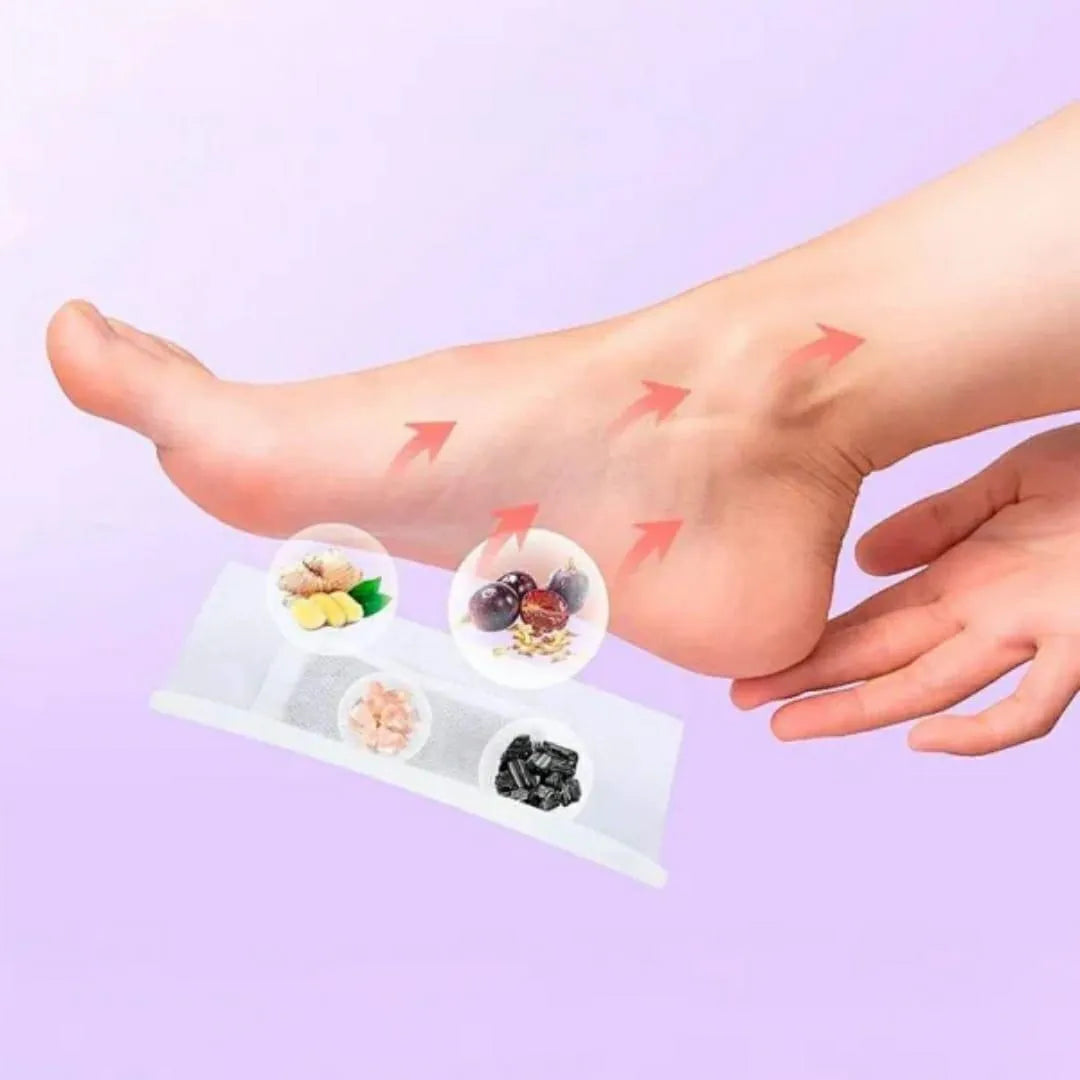 10 Pcs Detox Foot Pads for Pain Relief & Wellness