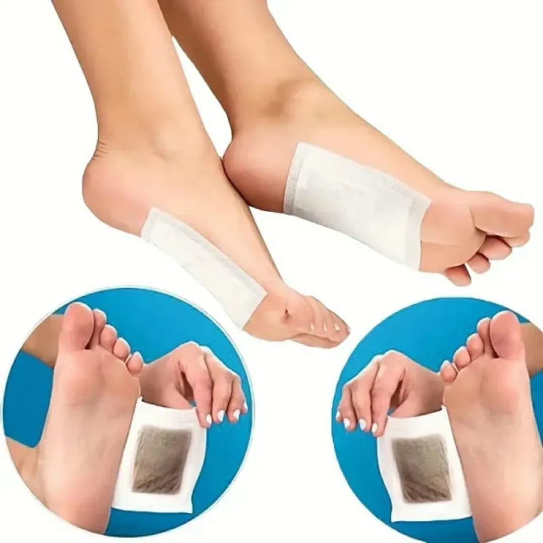10 Pcs Detox Foot Pads for Pain Relief & Wellness