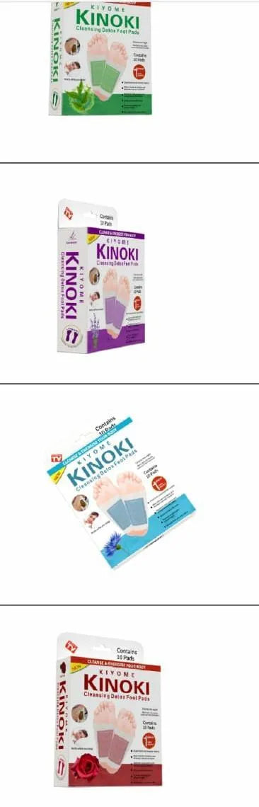 10 Pcs Detox Foot Pads for Pain Relief & Wellness