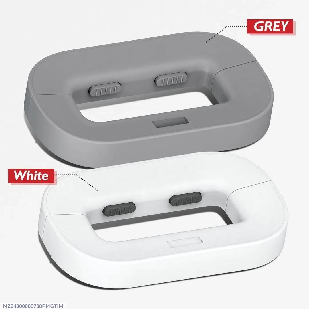 Fridge Lock Adhesive Self Locking Refrigerator Door Lock with Double Press Unlock Baby Safety & Food Protection