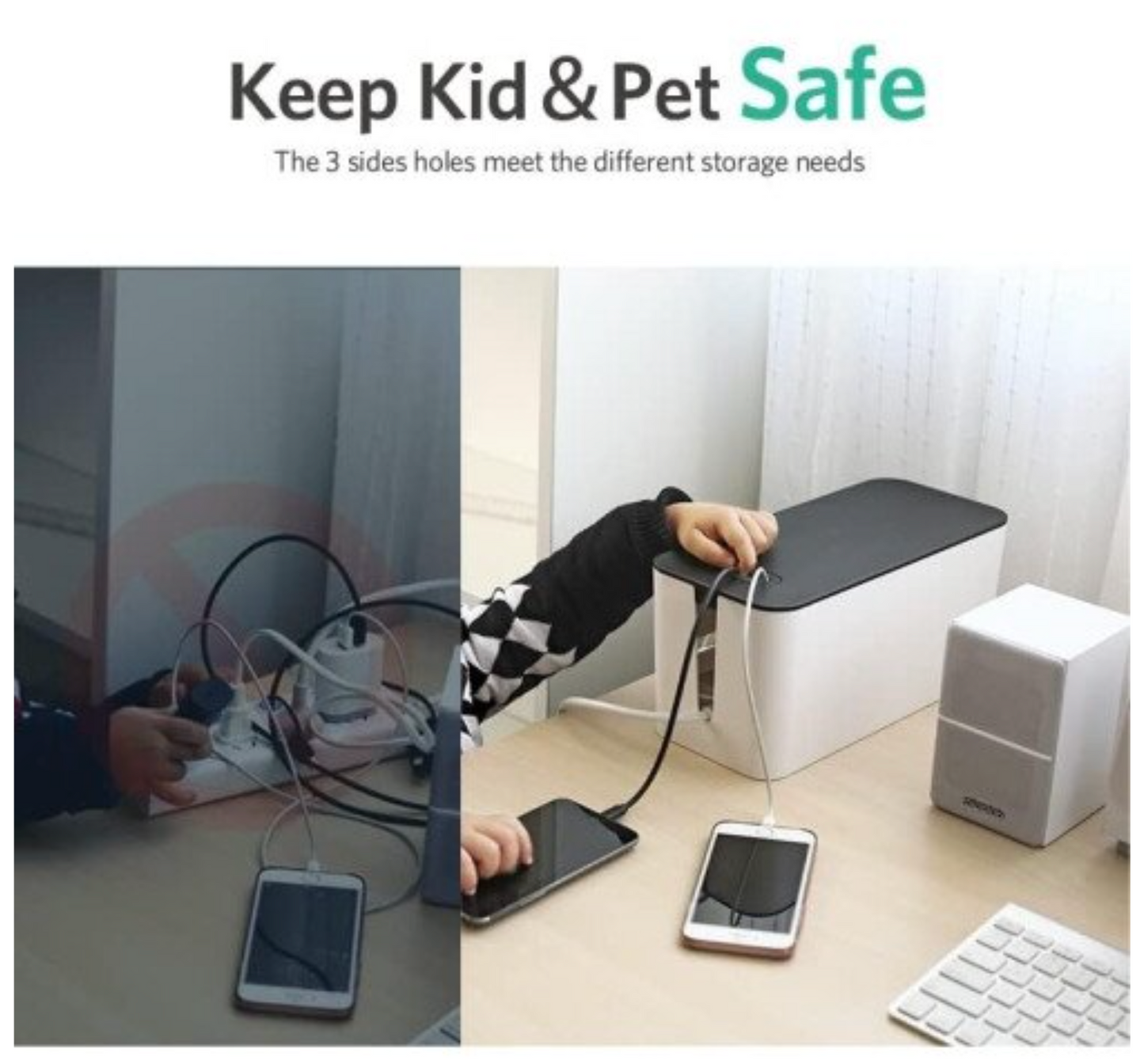 Ugreen Universal Cable Management Box