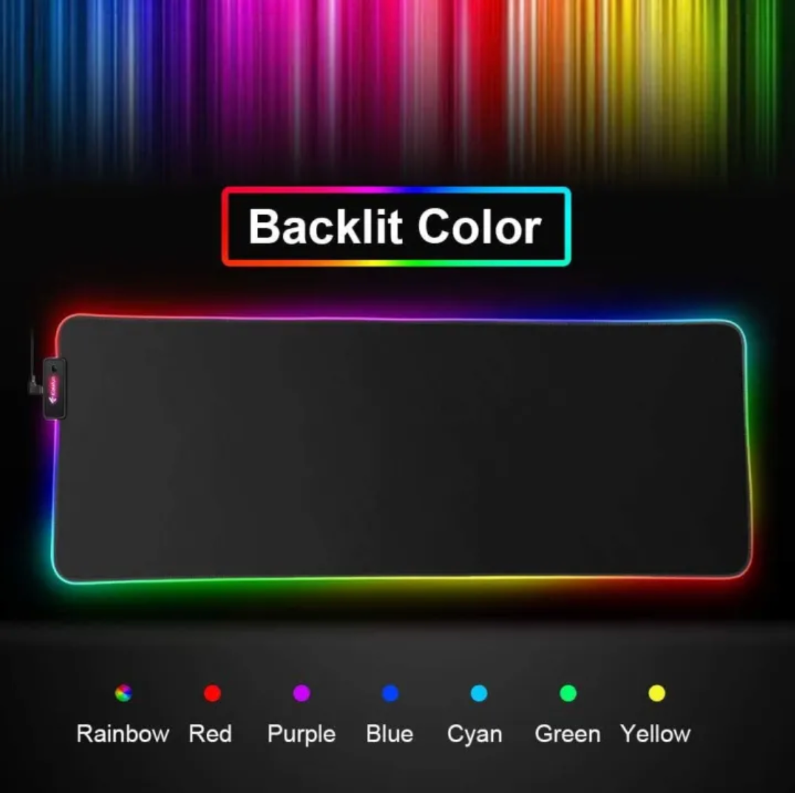 Gaming RGB Desk Mat XXL