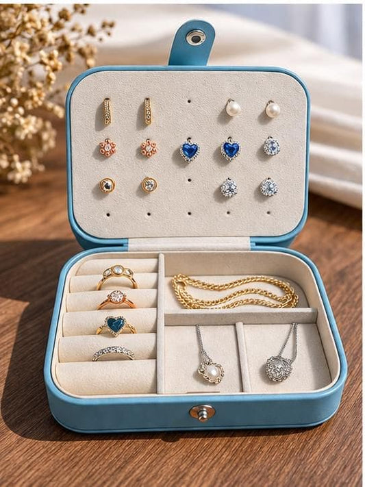 Jewelry Box 2 Portions | Double Layered Jewelry Box