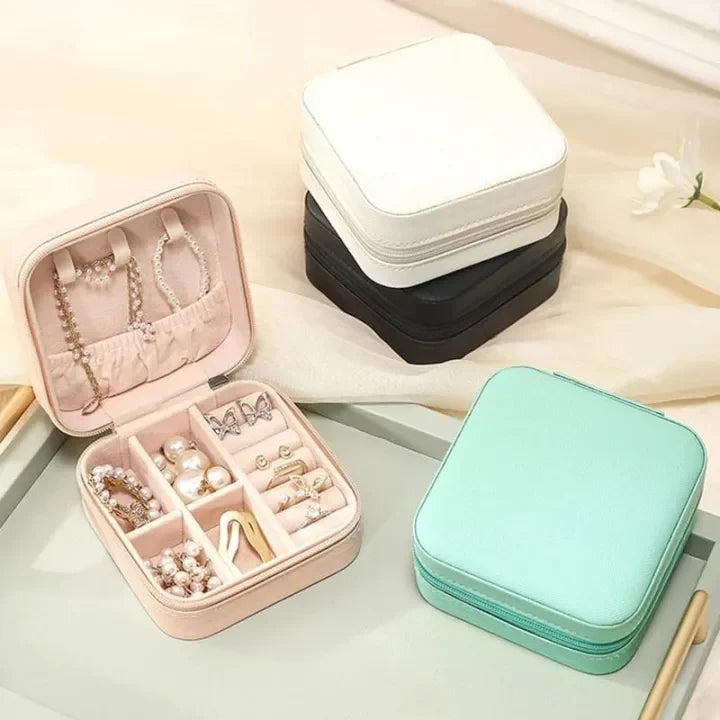 Travel Mini Portable Jewellery Box | Jewelry Organizer