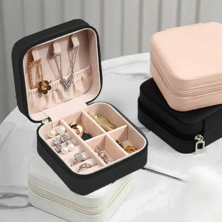 Travel Mini Portable Jewellery Box | Jewelry Organizer