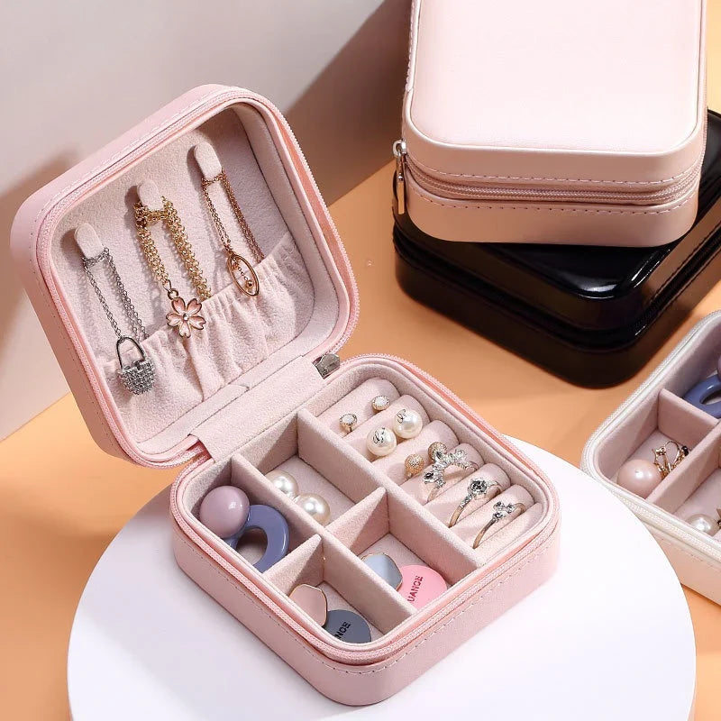 Travel Mini Portable Jewellery Box | Jewelry Organizer