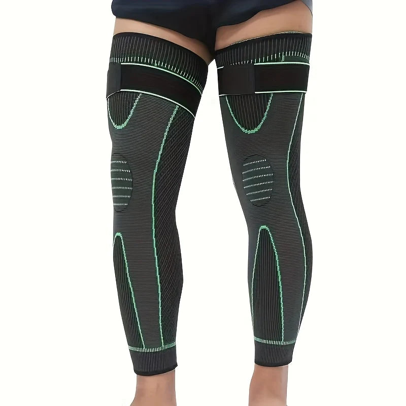 2pcs Adjustable Long Compression Knee Pads